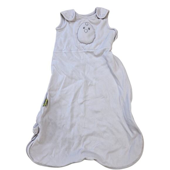 Nested bean weighted sleep bag Small 3-6 months grey - Picture 1 of 4